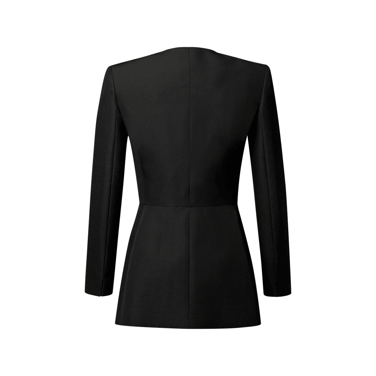 Women's Rustic Button Double-Breasted Blazer