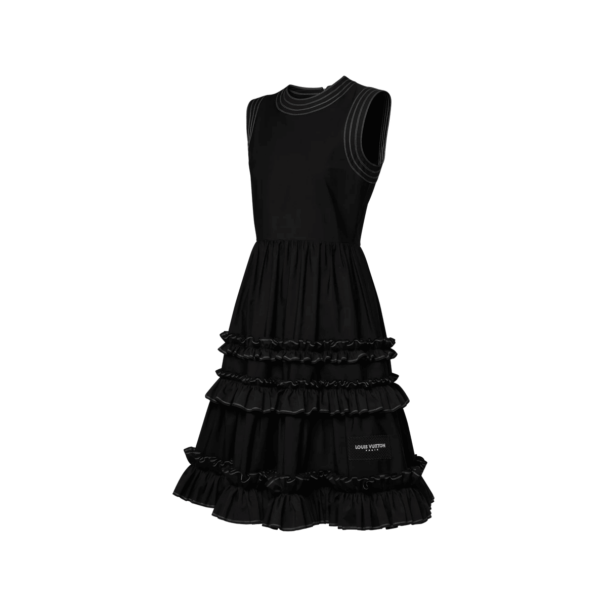 Women's Ruffle Trim Dress