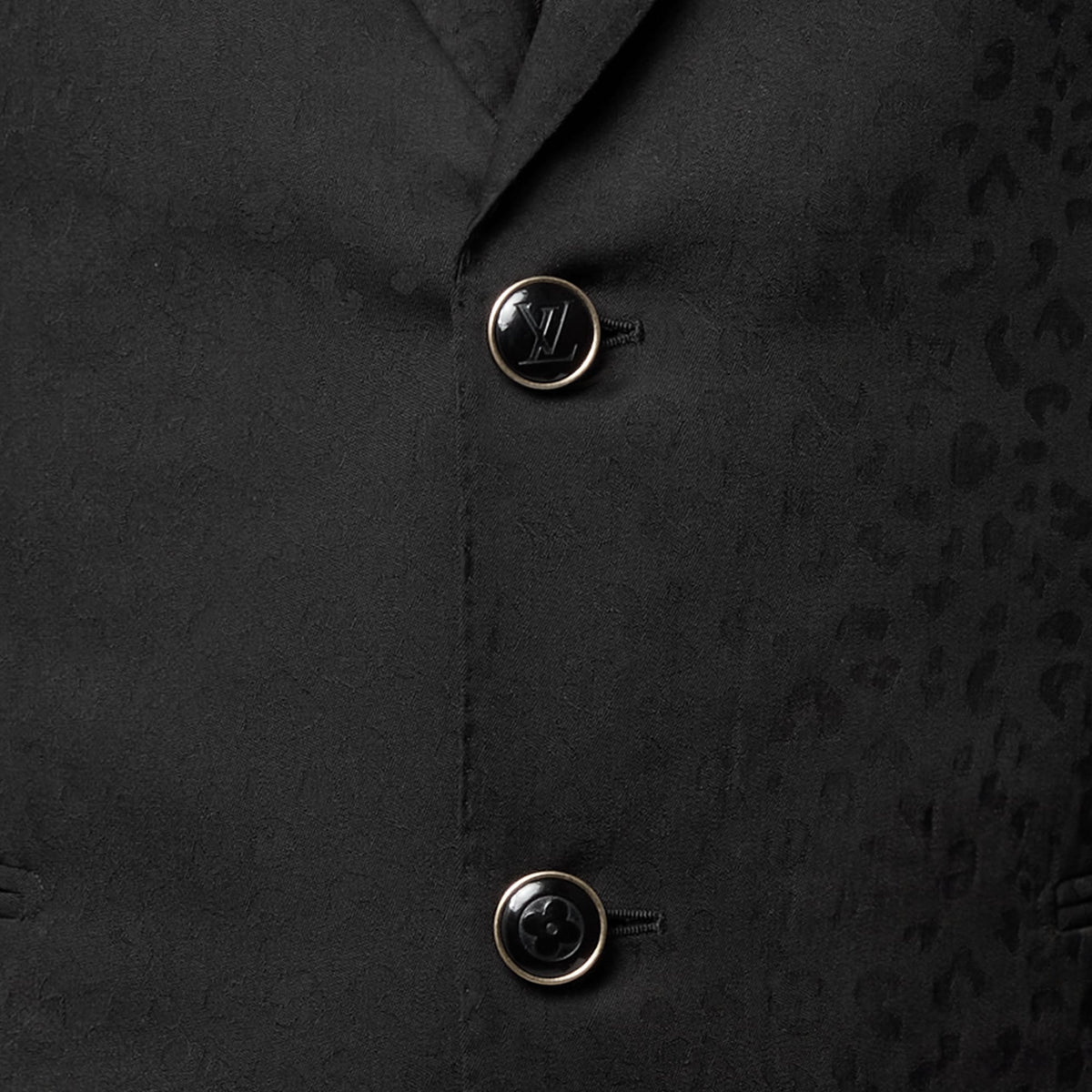 Men's Satin Single-Breasted Wool Jacket