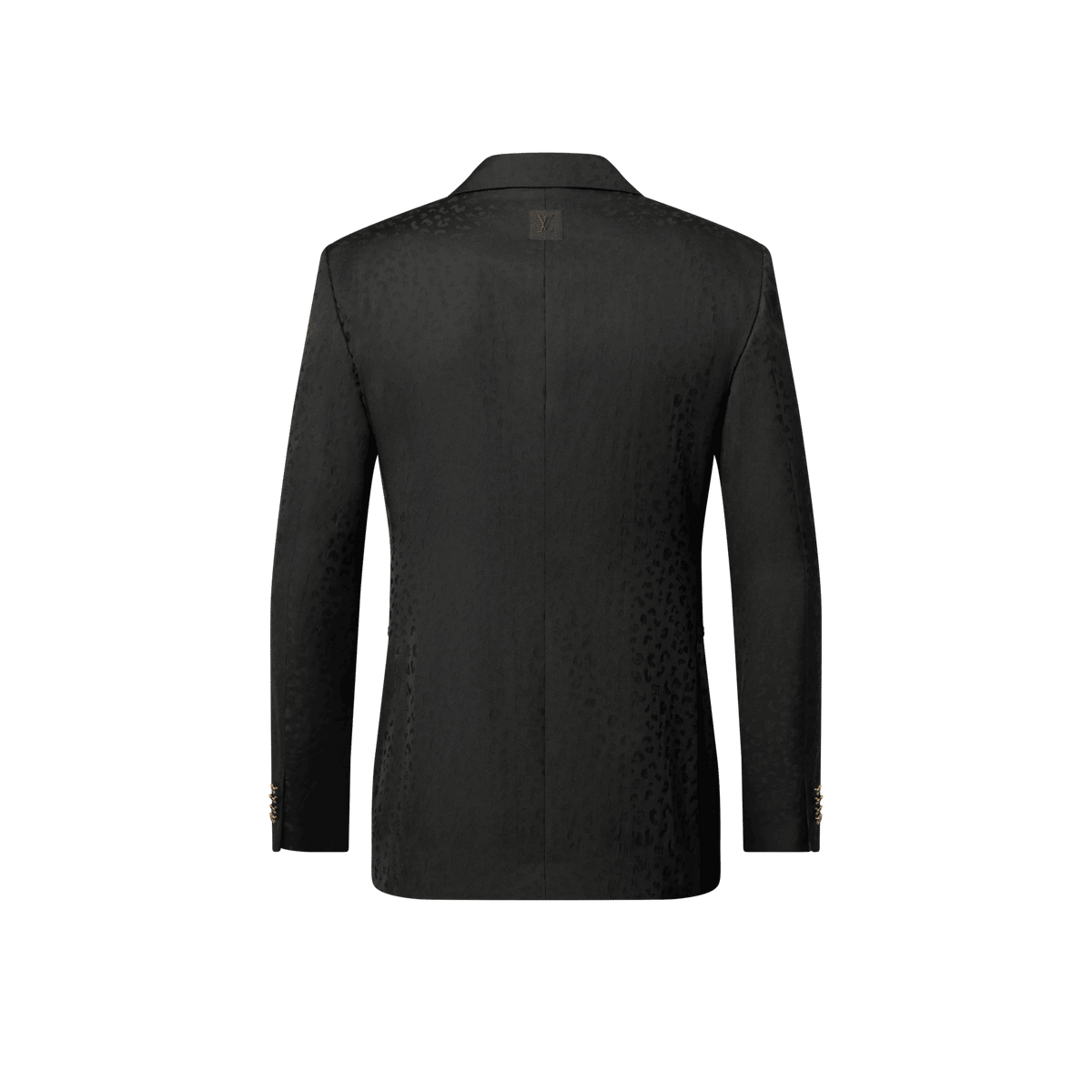 Men's Satin Single-Breasted Wool Jacket