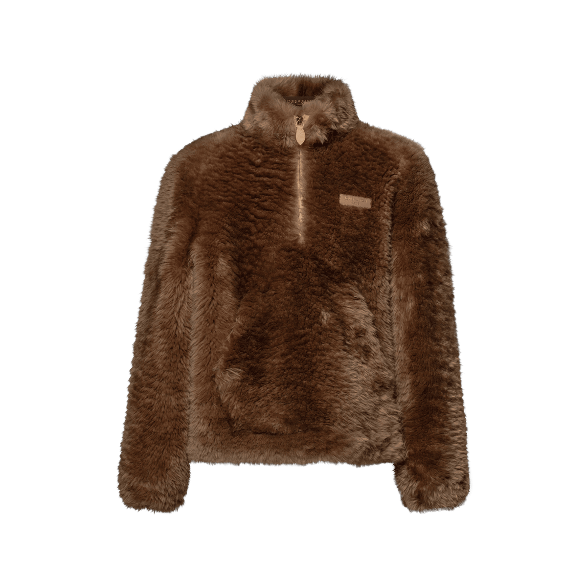 Men's Shearling Half-Zip Anorak