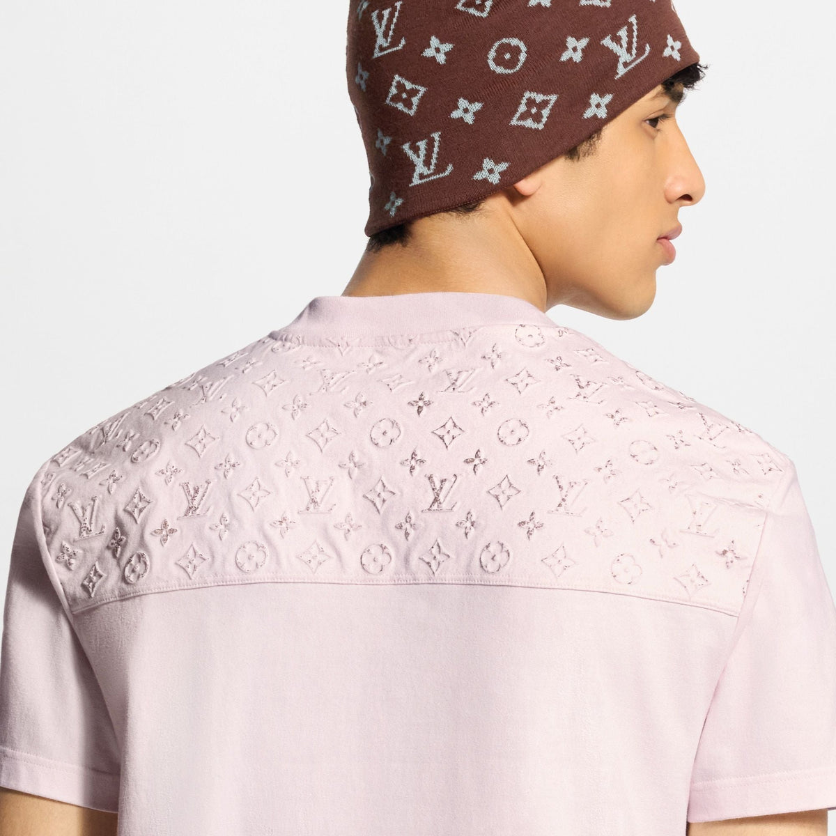 Men's Reflective Signature Cotton Short-Sleeved T-Shirt