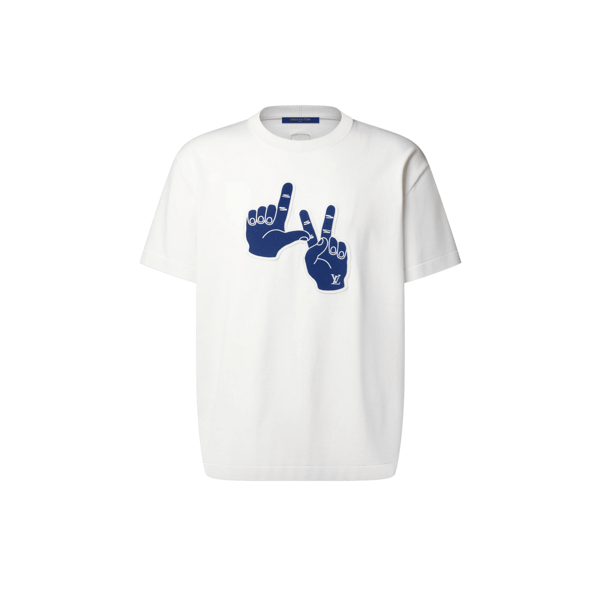 Men's Signature Patch Short-Sleeved Crewneck
