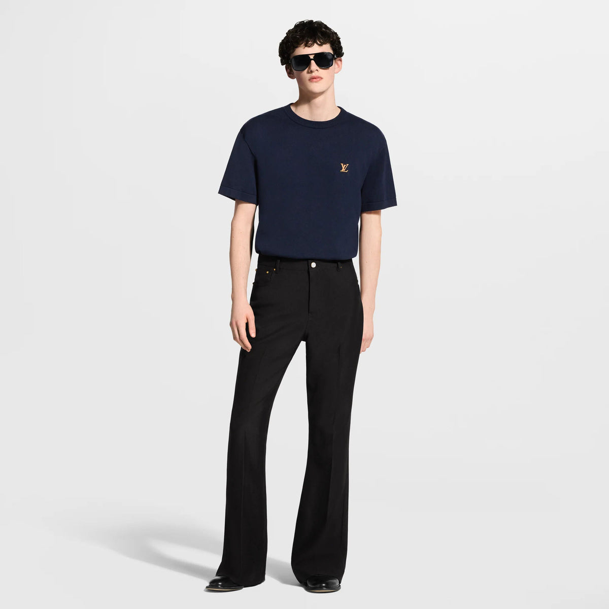 Men's Short-Sleeved Crewneck with Signature