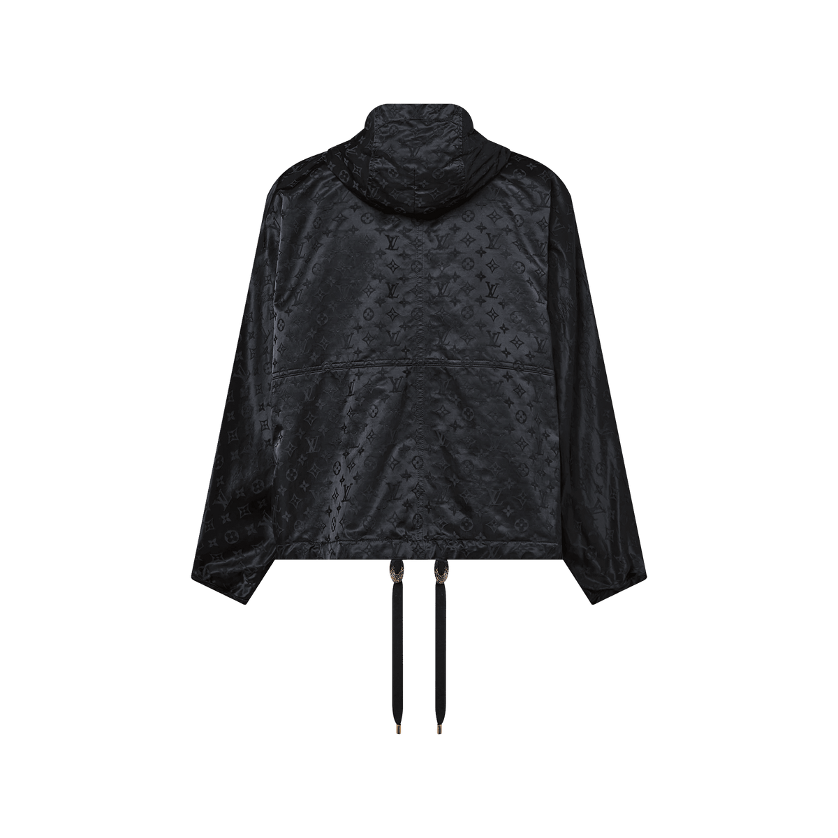 Women's Shiny Monogram Short Parka