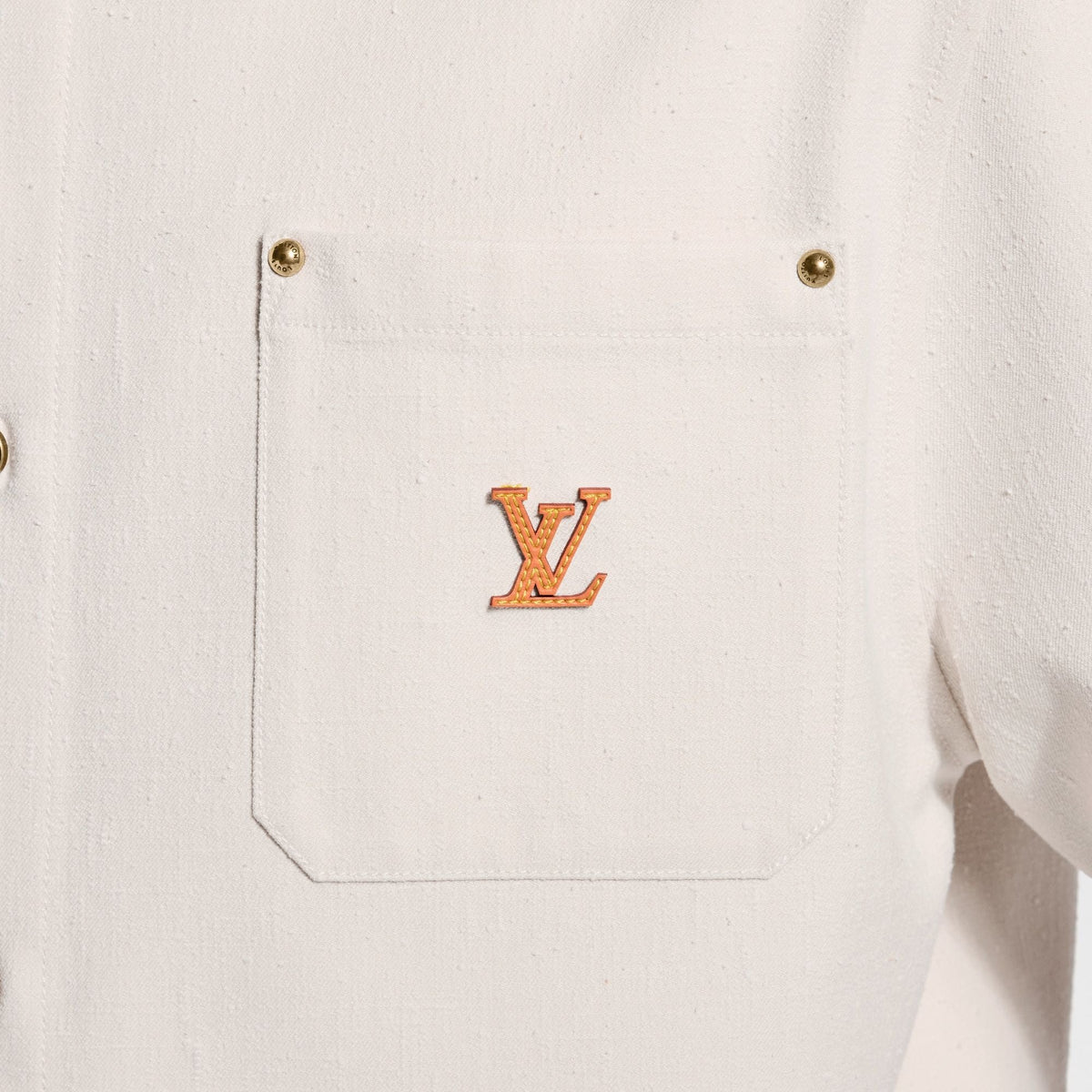 Men's Silk-Cotton Short-Sleeved Shirt