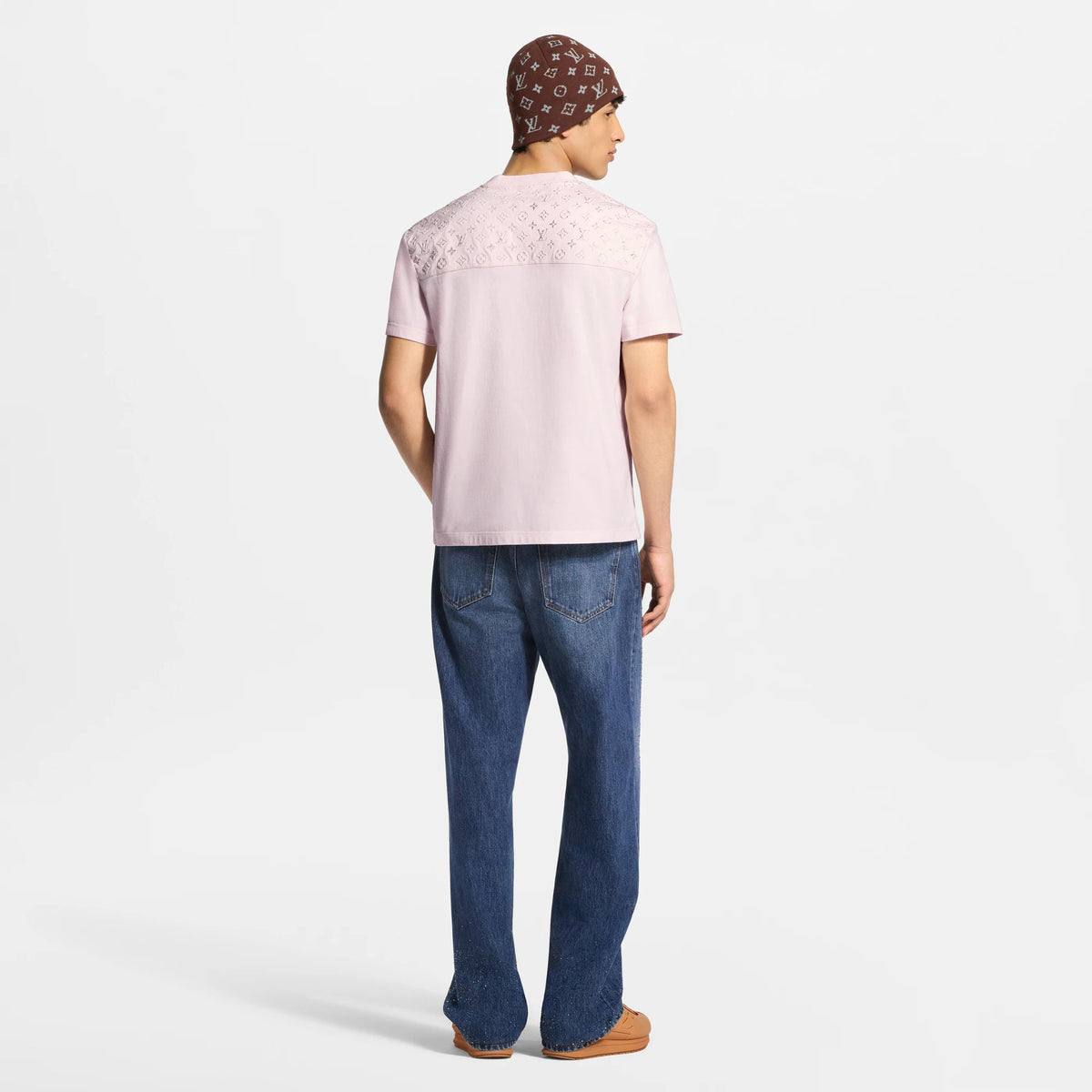 Men's Reflective Signature Cotton Short-Sleeved T-Shirt