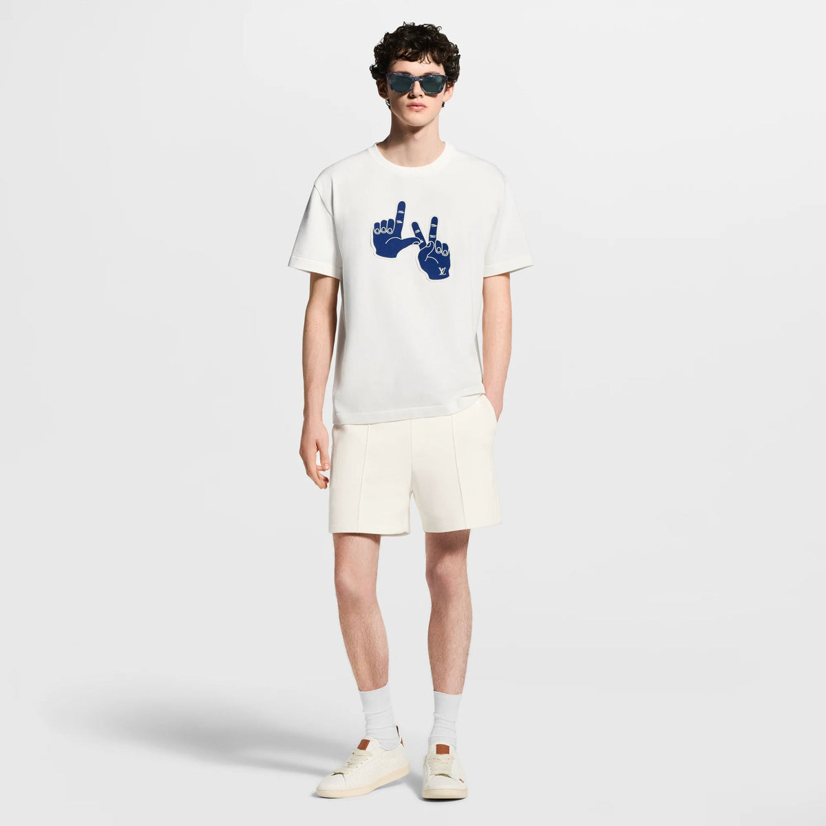 Men's Signature Patch Short-Sleeved Crewneck
