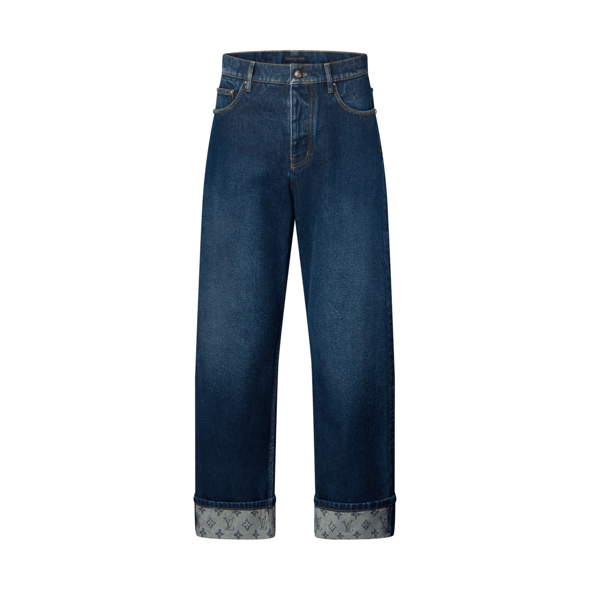 Men's Signature Turn Up Denim Skate Pants
