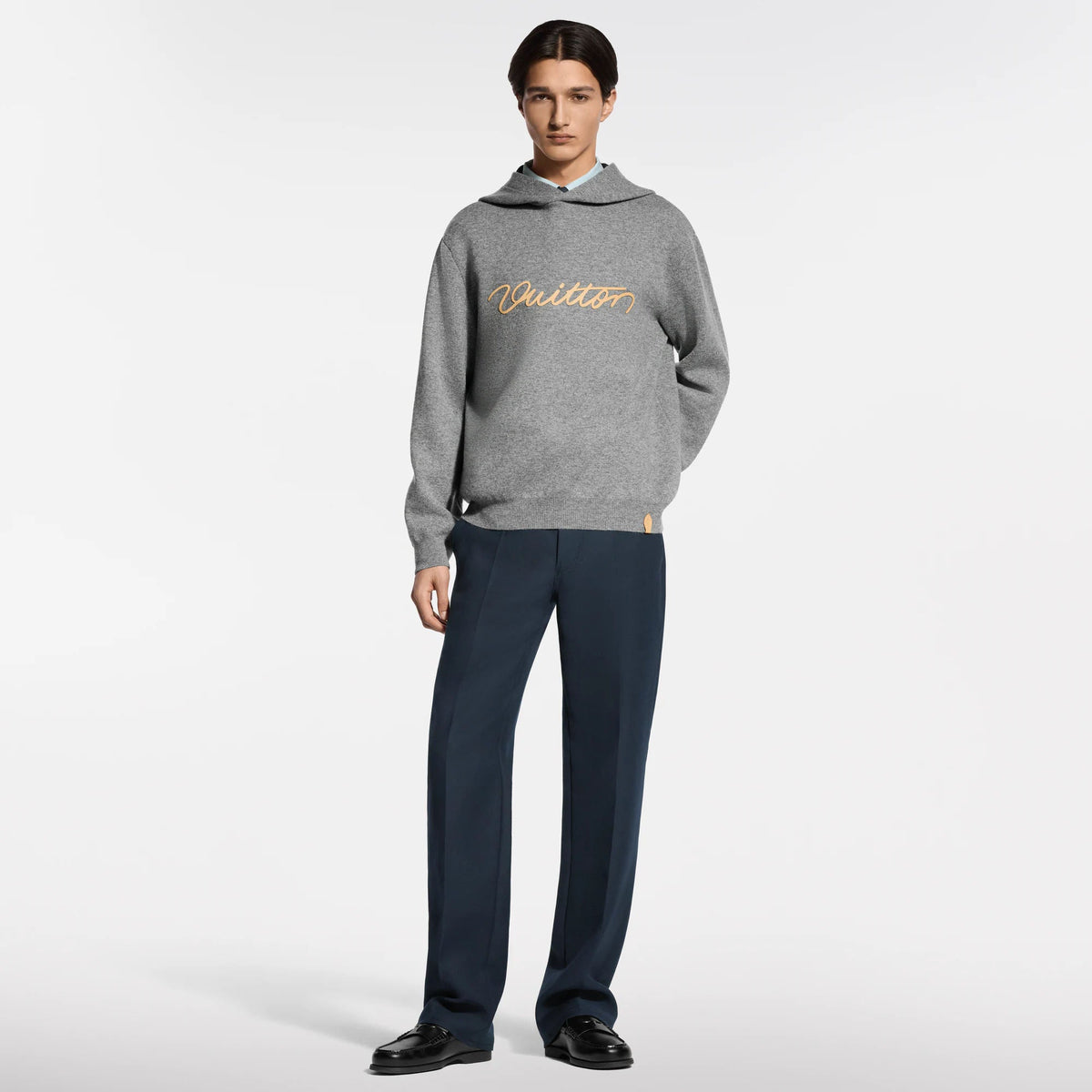 Men's Double Face Cashmere Hoodie