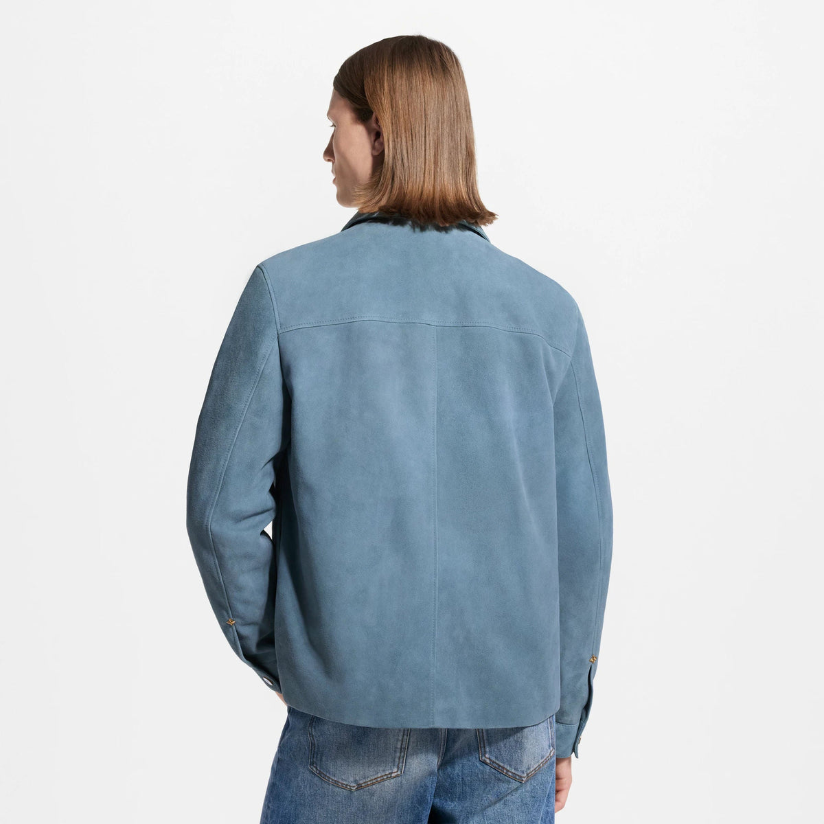 Men's Signature Suede Overshirt