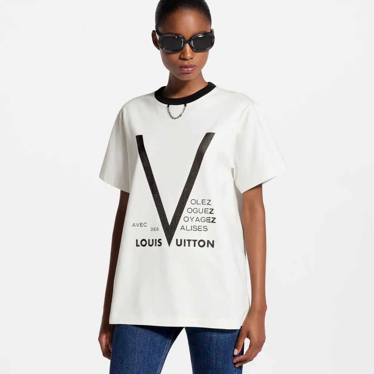 Women's Signature Print Crewneck T-Shirt