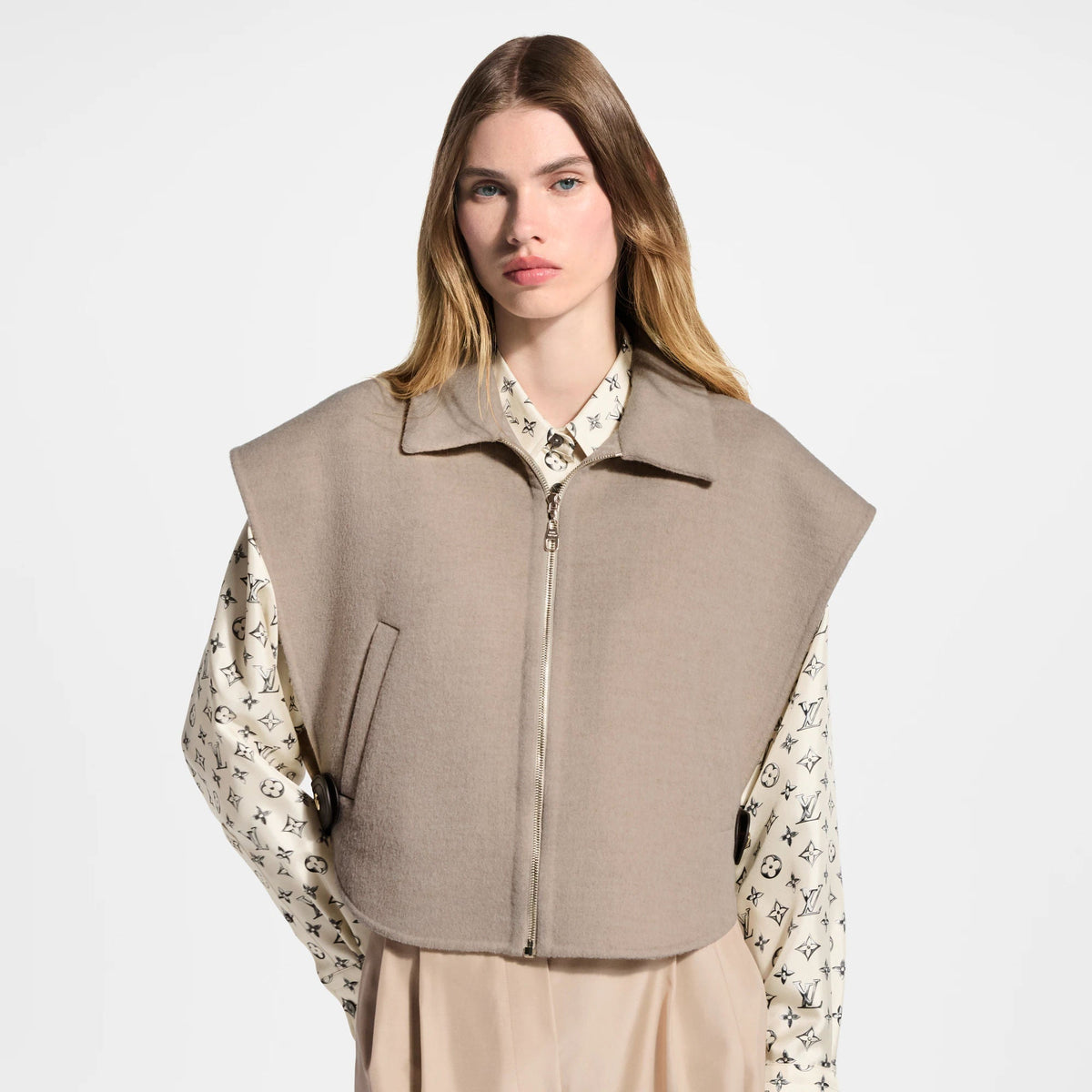 Women's Side Tab Sleeveless Jacket