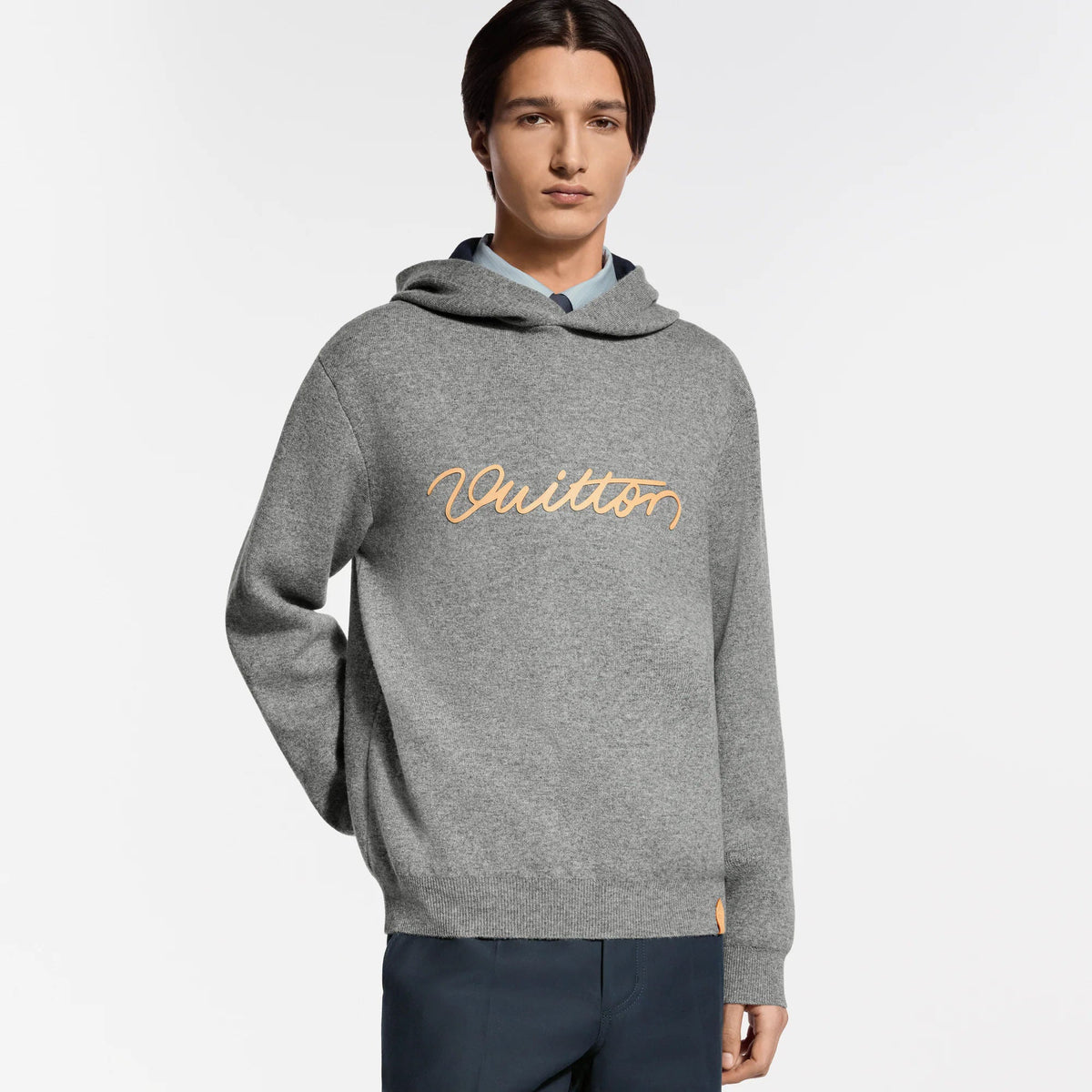Men's Double Face Cashmere Hoodie