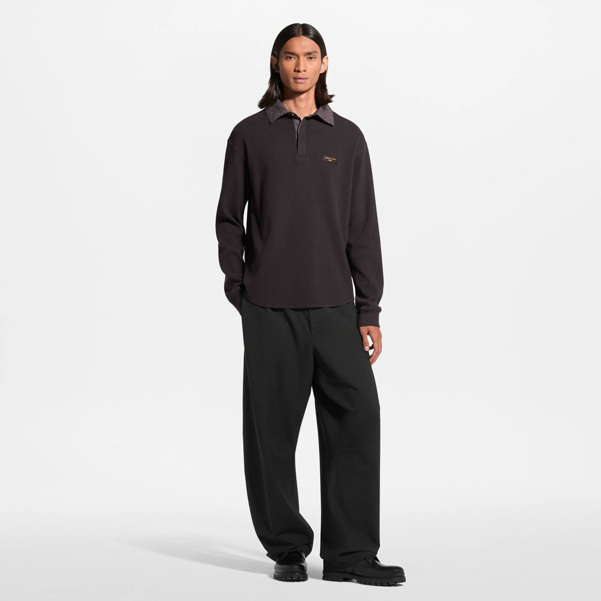 Men's Signature Long-Sleeved Polo Shirt