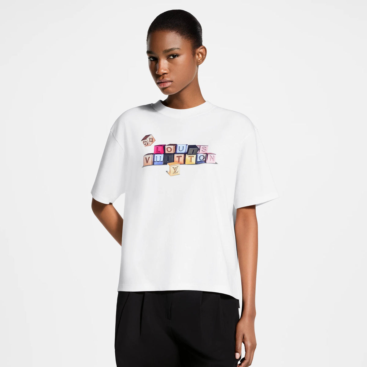 Women's Signature Blocks Cotton T-Shirt