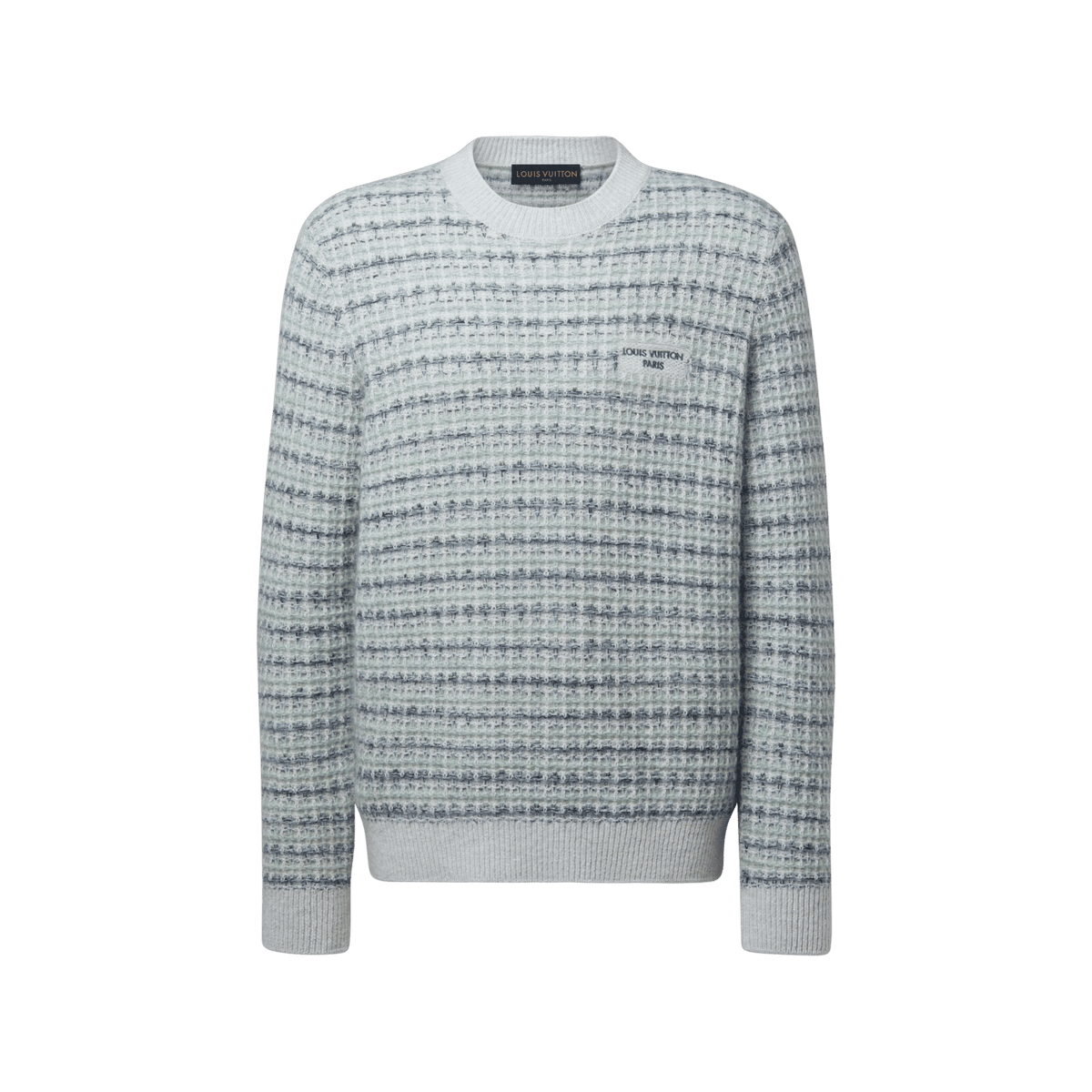 Men's Signature Waffle-Knit Crewneck Pullover