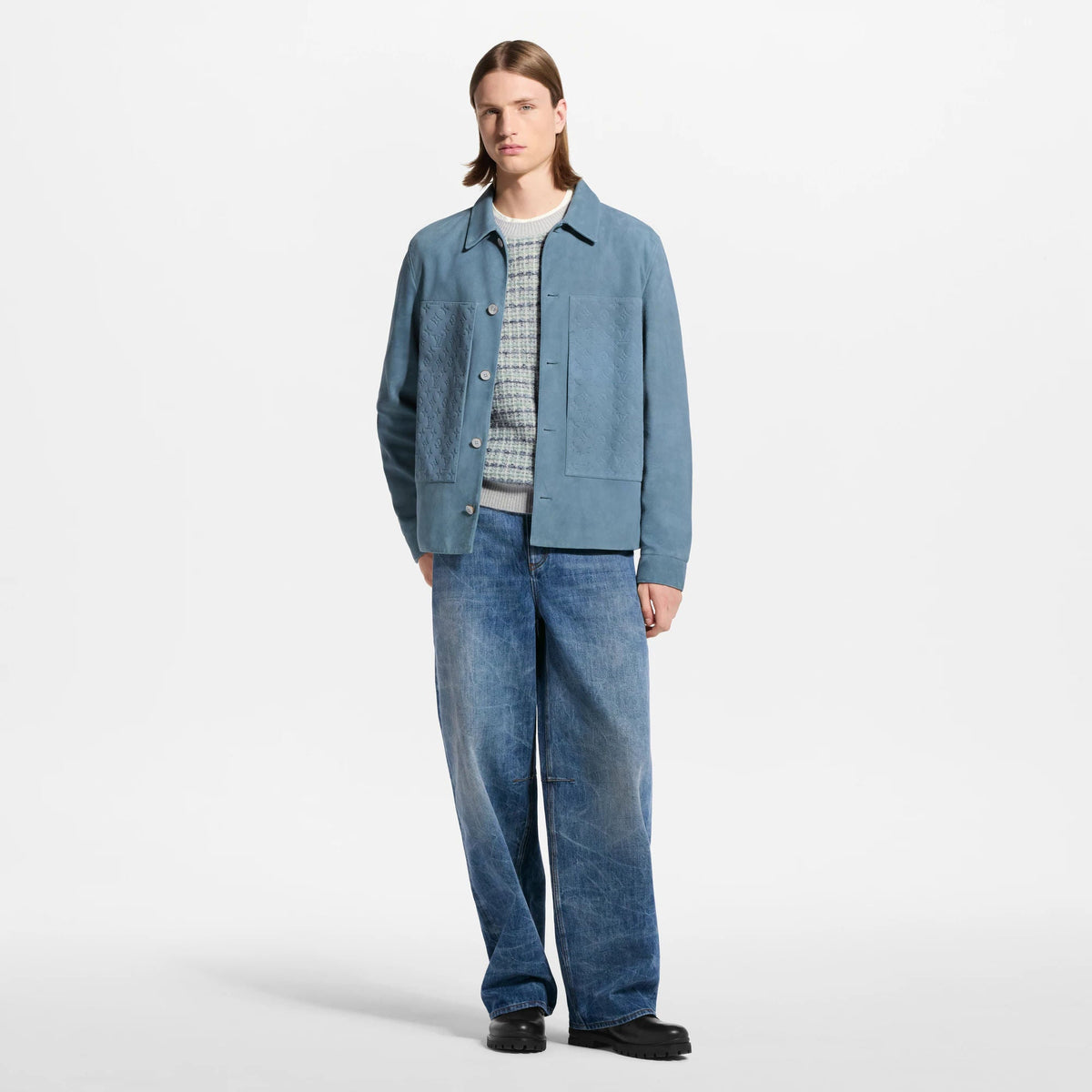 Men's Signature Suede Overshirt