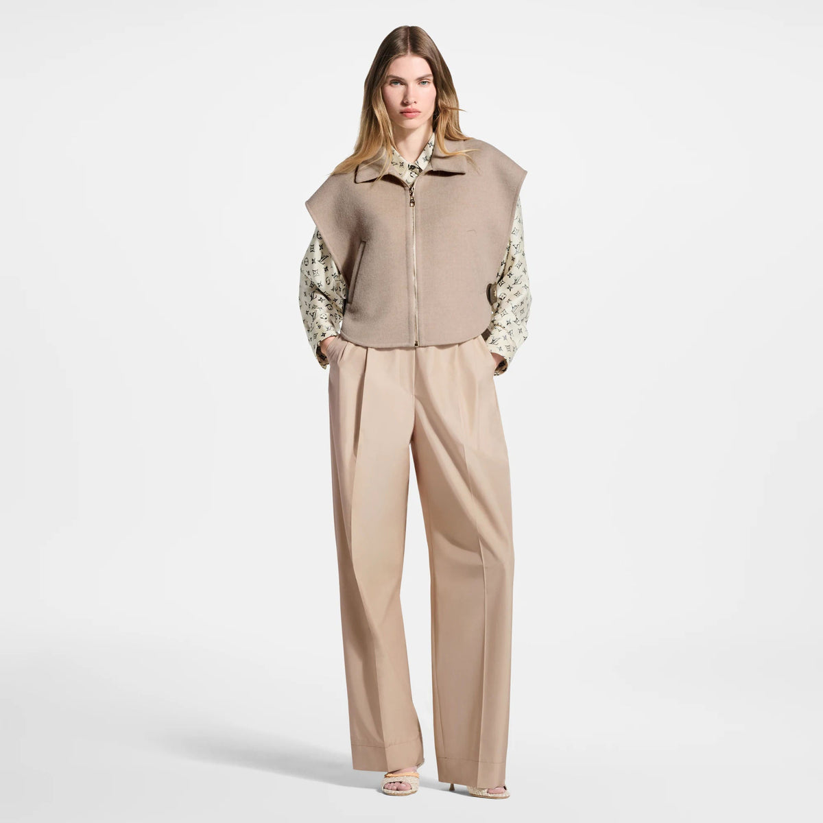 Women's Side Tab Sleeveless Jacket
