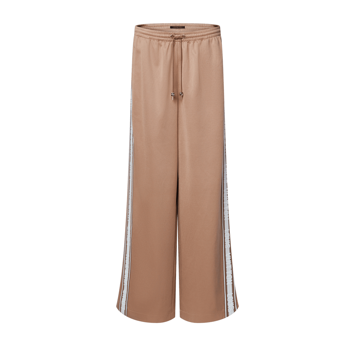 Women's Stripe Accent Wide-Leg Jogging Pants