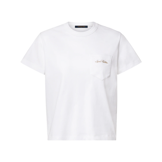 Women's Embroidered Pocket T-Shirt