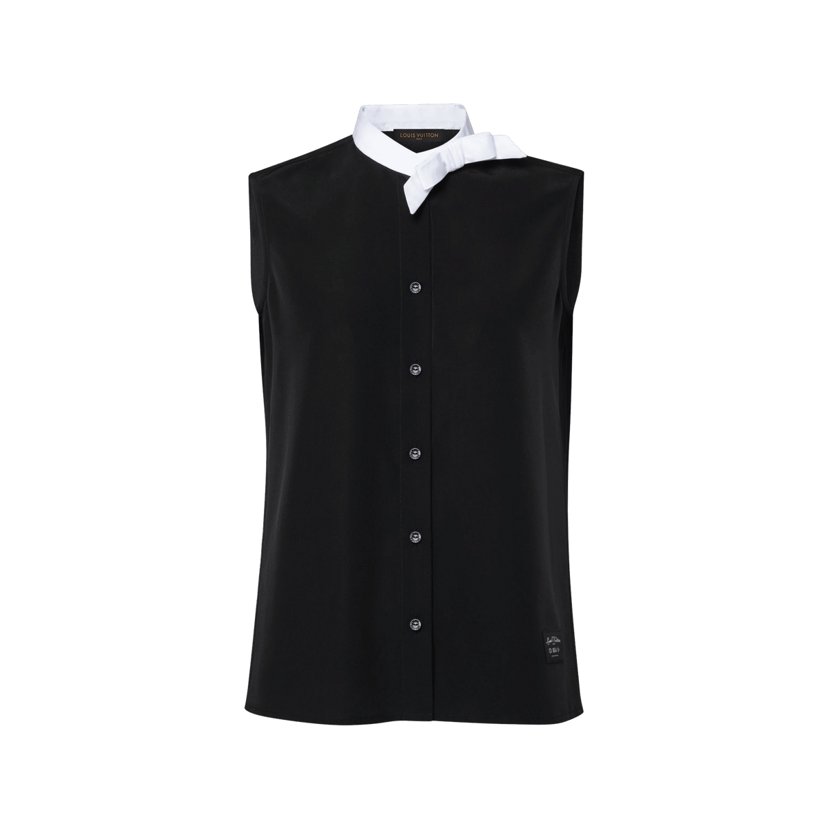 Women's Sleeveless Bowtie Shirt