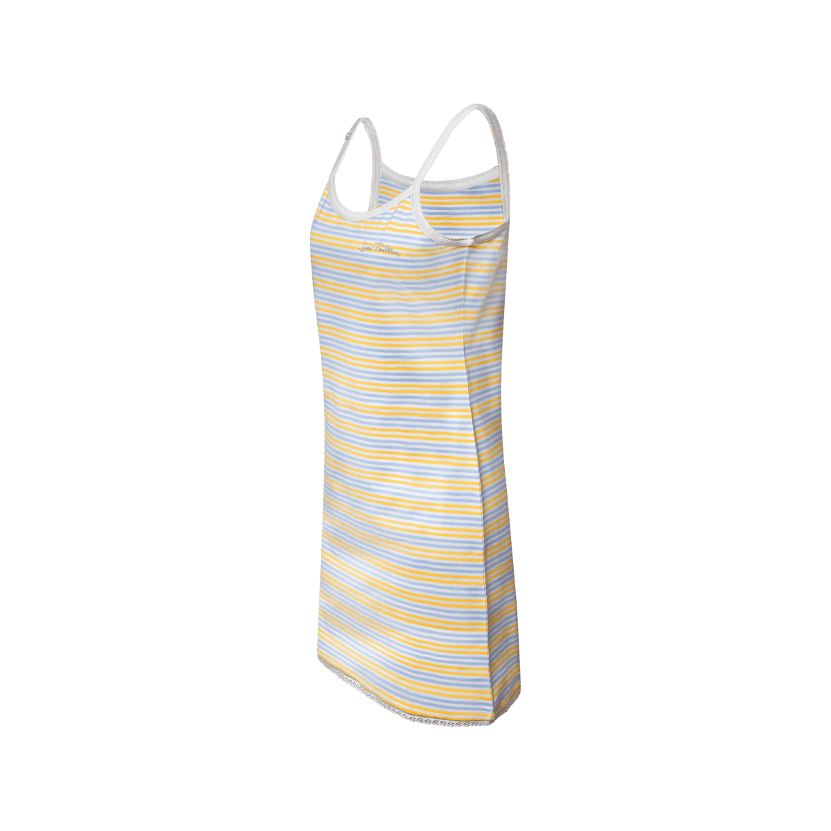 Women's Striped Cotton Jersey Dress