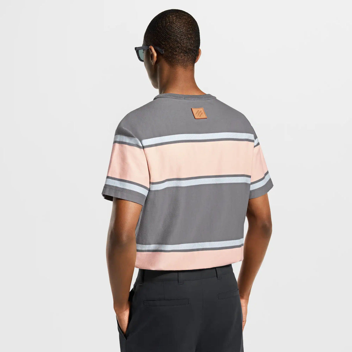 Men's Striped Short-Sleeved T-Shirt