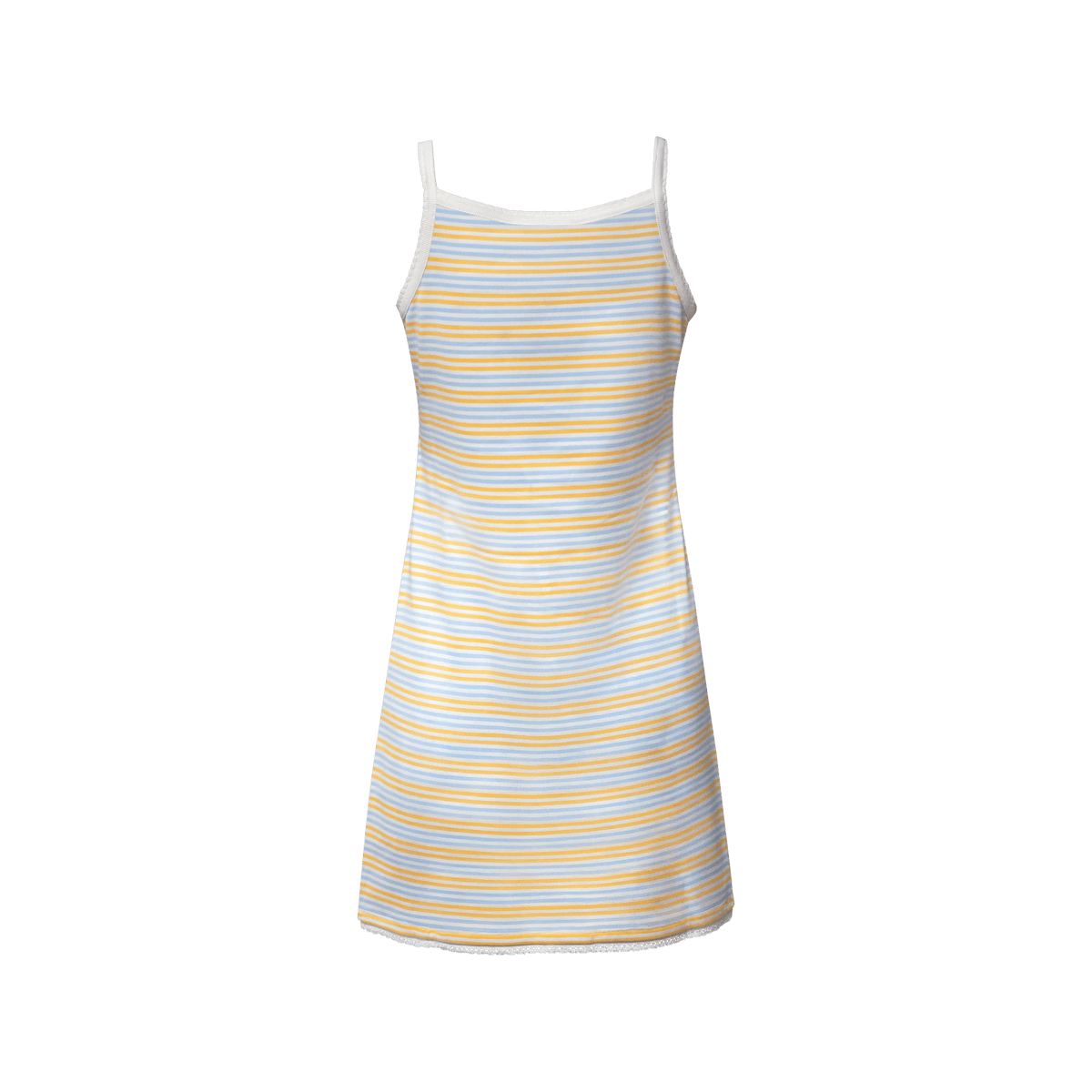 Women's Striped Cotton Jersey Dress