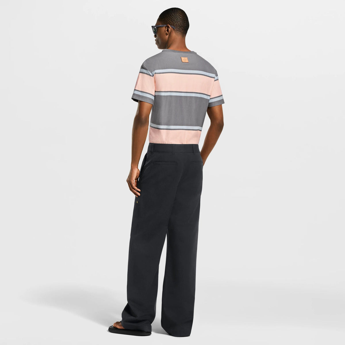 Men's Striped Short-Sleeved T-Shirt