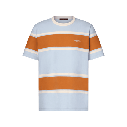 Men's Striped Short-Sleeved T-Shirt