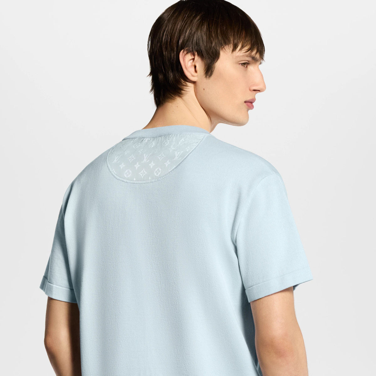 Men's Technical Signature Cotton Short-Sleeved Crewneck