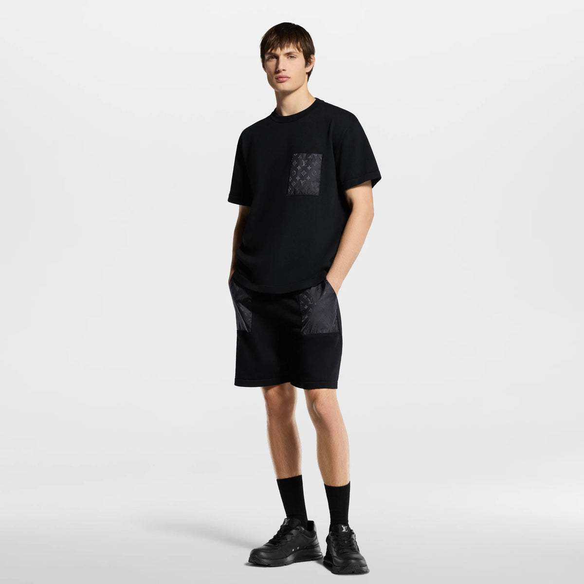Men's Technical Signature Cotton Short-Sleeved T-Shirt