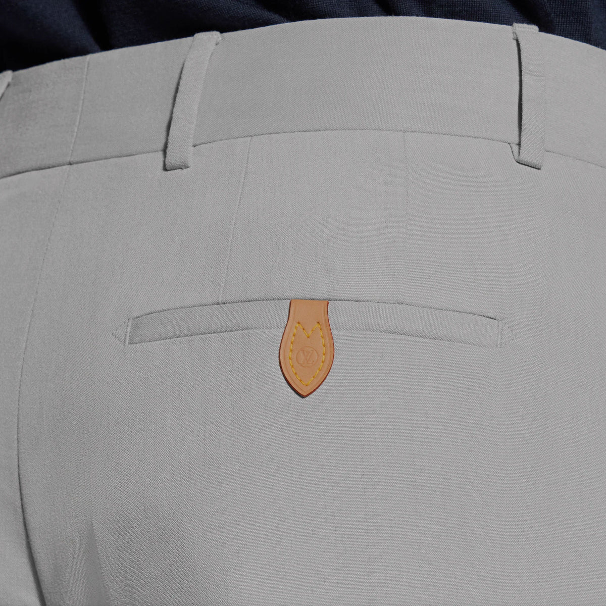 Men's Tailored Silk-Blend Pants