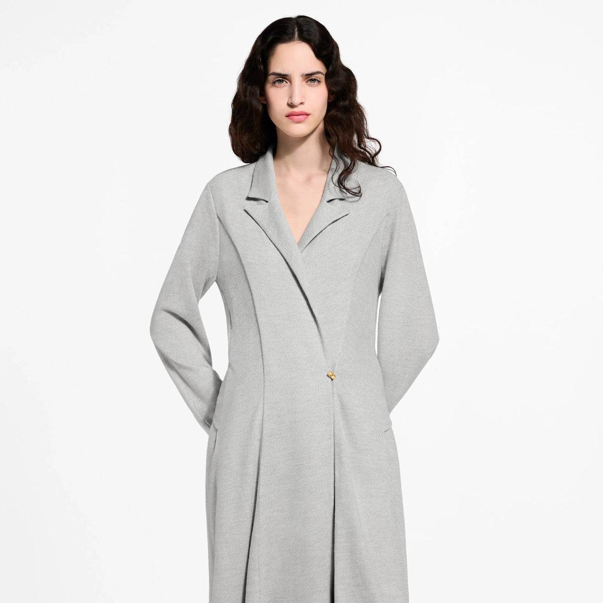 Women's Tailored Robe Coat