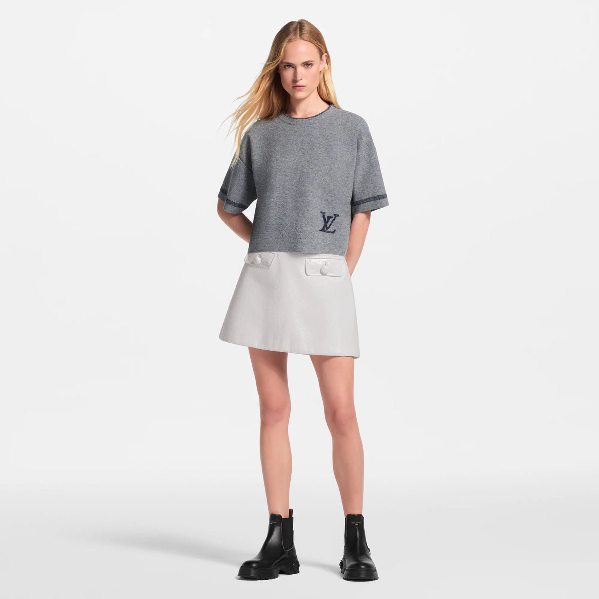 Women's Varsity Stripe Knit Top
