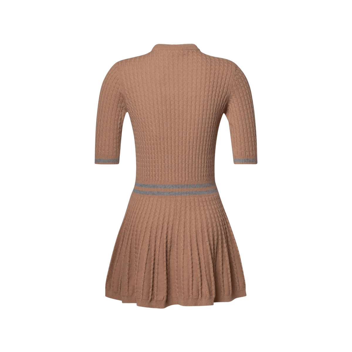Women's Varsity Stripe Cable Knit Dress