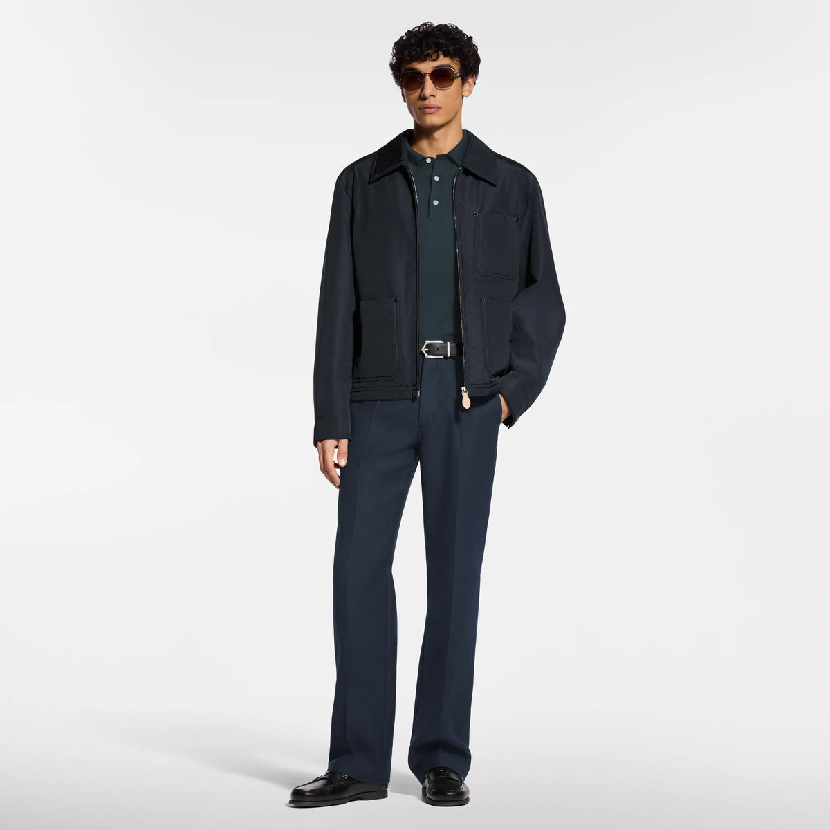 Men's Water-Repellent Wool-Blend Workwear Jacket