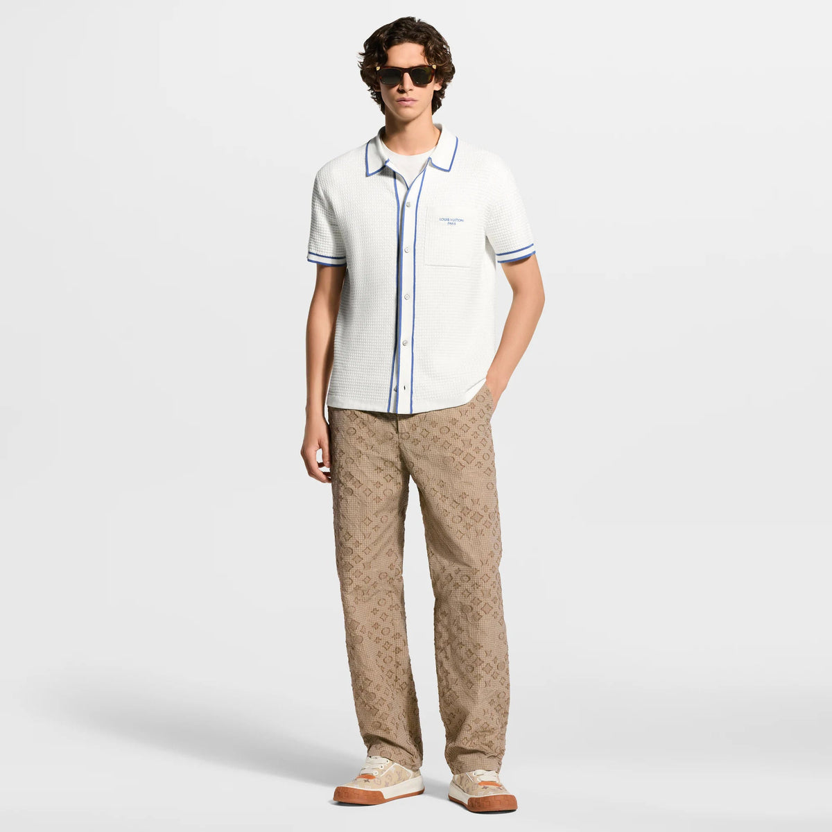 Men's Waffle Signature Short-Sleeved Shirt
