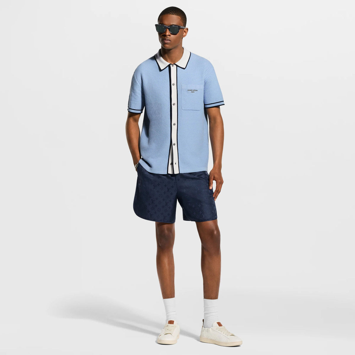 Men's Waffle Signature Short-Sleeved Shirt