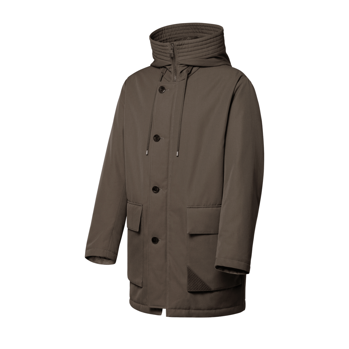 Men's Wintery Padded Scooter Parka