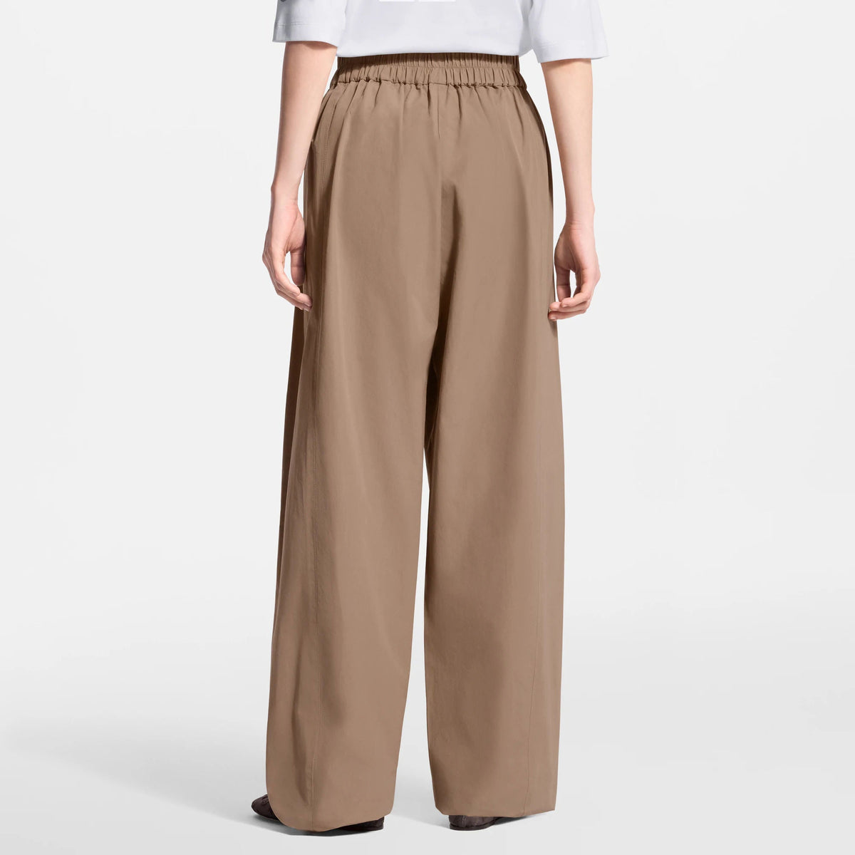 Women's Wide-Leg Cotton Pants