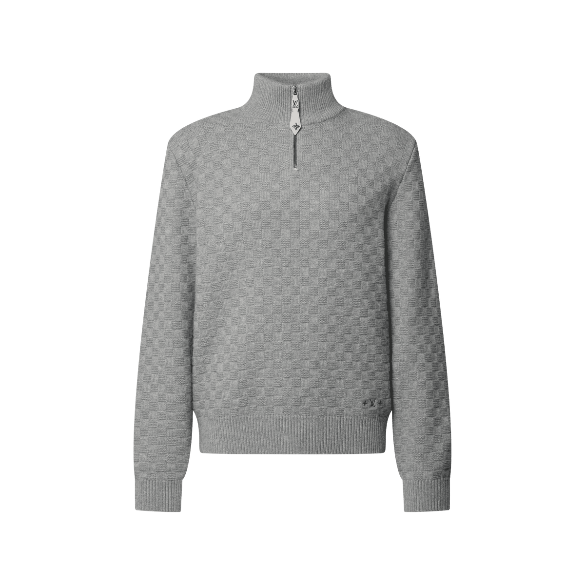 Men's Wool-Cashmere Half-Zip Pullover