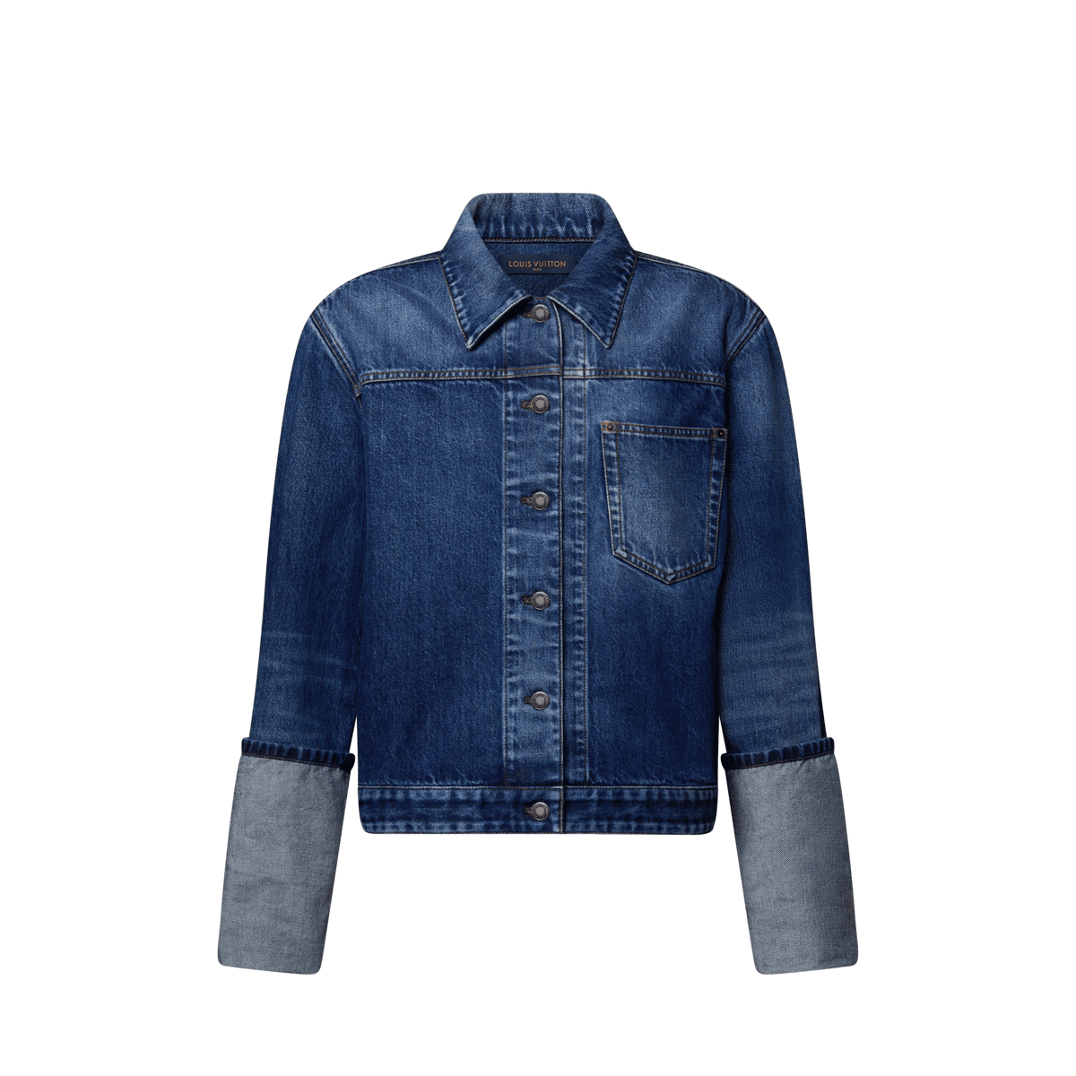 Women's XL Cuff Denim Jacket