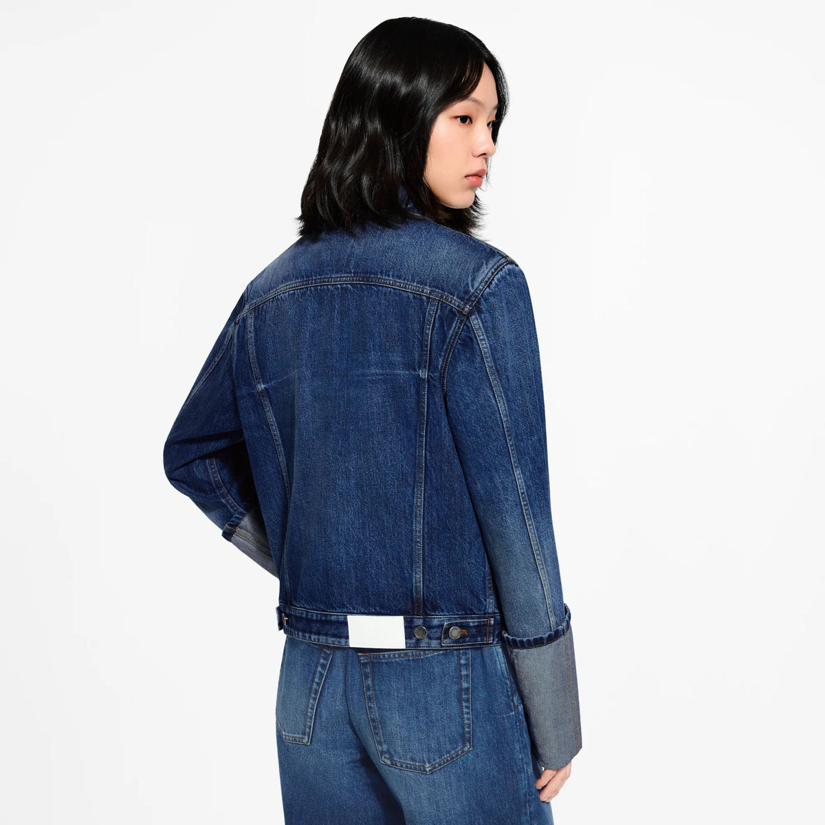 Women's XL Cuff Denim Jacket