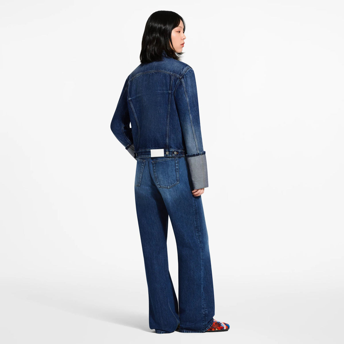 Women's XL Cuff Denim Jacket