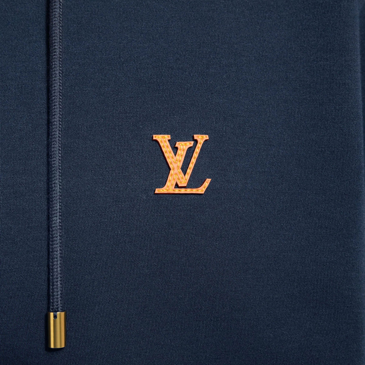 Men's Zippered Hoodie with Signature