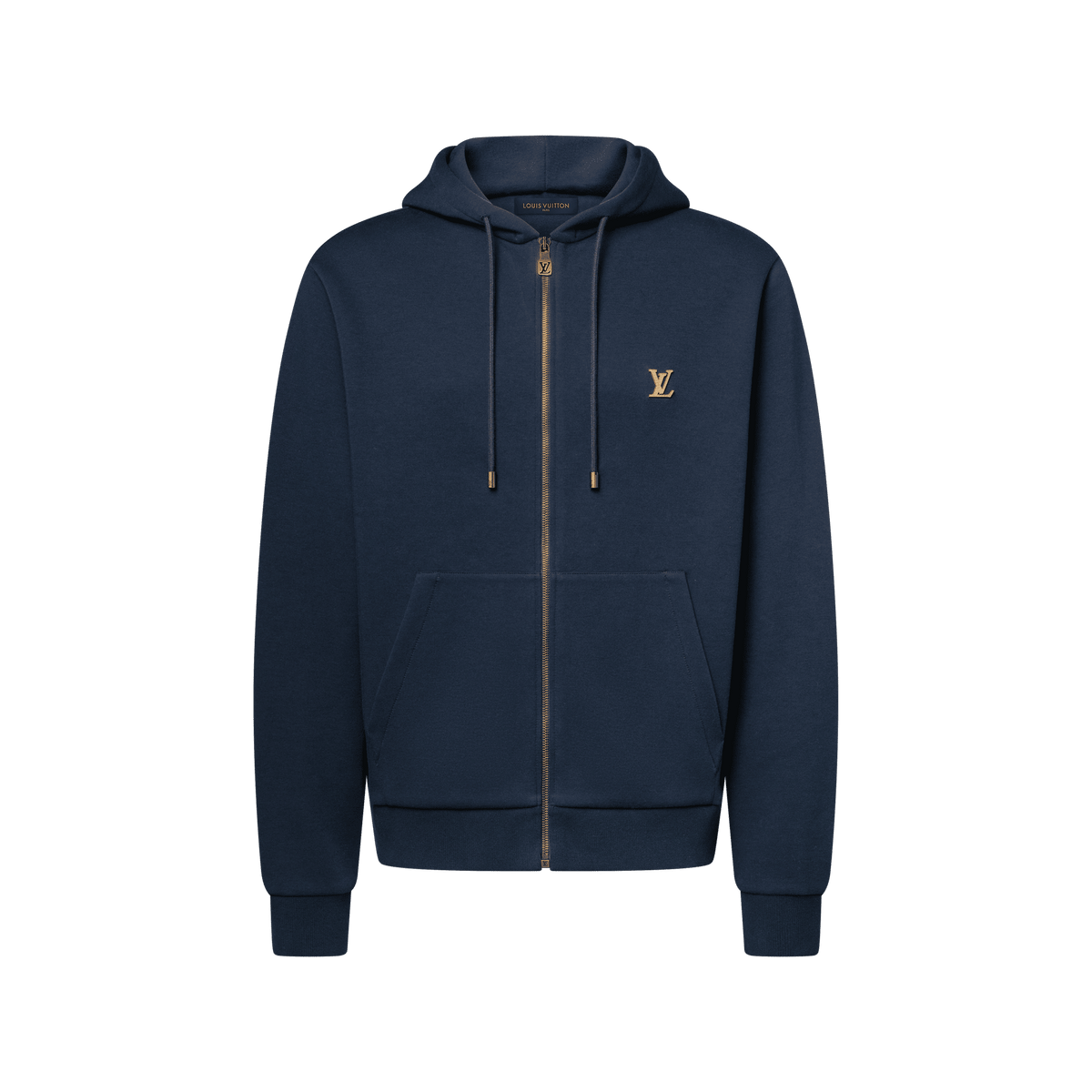 Men's Zippered Hoodie with Signature