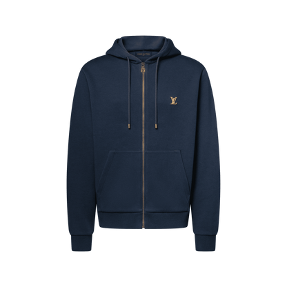Men's Zippered Hoodie with Signature