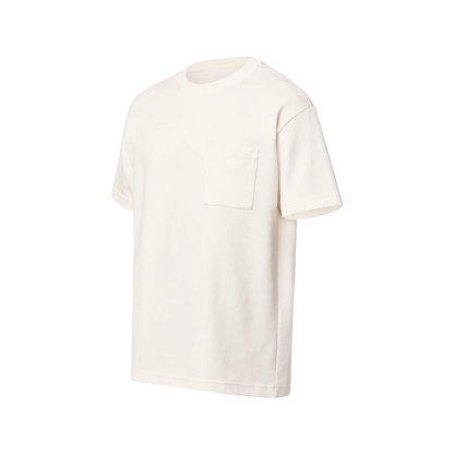 Men's Pique Cotton Short-Sleeved T-Shirt